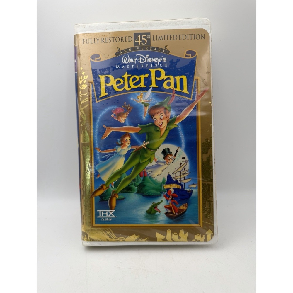 Peter Pan (VHS, 1998, 45th Anniversary Limited Edition)